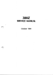 RM 380Z Service Manual
