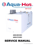 SERVICE MANUAL - Aqua-Hot Heating Systems, Inc.