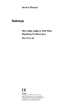 Service Manual TDS 500B, 600B & TDS 700A Digitizing