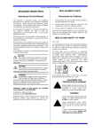 Selwood Spate Pump PD75 User Manual