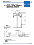 service manual binks model 81-800 drip-proof 1