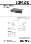 SERVICE MANUAL - Audio Design Guide