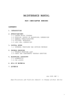 W-20 Service Manual