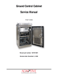 Ground Control Cabinet Service Manual