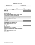 AC Electrical System Tests Sign-Off Sheet