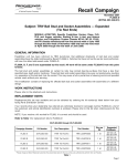 FL383 TRW Ball Stud & Socket Assemblies