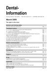 March 2005 - Sirona Support