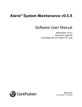 Alaris® System Maintenance v9.5.X Software