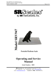 SRV947 Manual - SR Instruments, Inc.