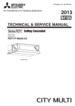 PEFY-P-NMHU-E2 Service Manual