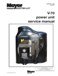 V-70 power unit service manual