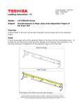 Countermeasure to Paper Jams at the Separation Fingers of the