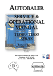 Ti350, Ti500 OPERATION & SERVICE MANUAL