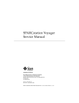 SPARCstation Voyager Service Manual
