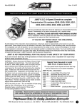 Instruction Sheet For JIMS&reg; Right Side Drive 6