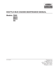 Shuttle Bus Chassis Maintenance Manual (1.37 MB PDF)