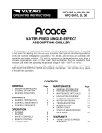 WFC Operating Instruction (10 to 50 RT)