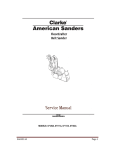 Clarke FloorCrafter Service Manual