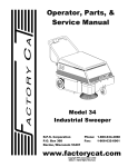 www.factorycat.com Operator, Parts, & Service Manual