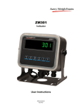 ZM301 User Manual - Avery Weigh