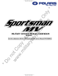 2005 Polaris Sportsman MV7