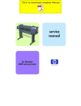 HP Designjet 4000 Service Manual pages - service-repair