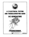 Electrical and Trouble Shooting Manual