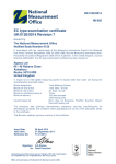EC type-examination certificate UK/0126/0014 Revision 7