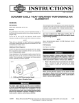 screamin` eagle "heavy breather" performance air - Harley