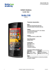 Nokia 500 RM-750 Service Manual Level 1&2 - Nokia-X