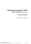 Orthopantomograph OP30 Orthopantomograph