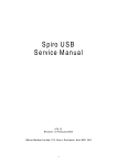 Spiro USB Service Manual - Frank`s Hospital Workshop