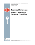 Mark V Centrifugal Extractor Controller - Cost