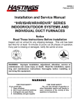 Installation and Service Manual “IHR/ISHR/HR