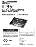 ULTRAVAC &trade; Software Manual