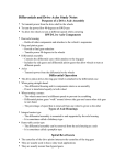 Differentials and Drive Axles Study Notes