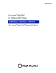 Maxxum® Big-Flo® 6” Submersible Pump - Veeder-Root
