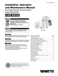 PURE WATER - Watts Water Technologies