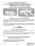 Titan Model 20 Manual