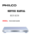 SERVICE MANUAL