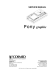 COSMED Pony Spirometer Service Manual