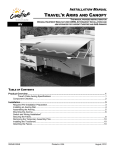 Travel`r Fixed Pitch Installation Manual