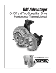 On/Off and Two-Speed Fan Drive Maintenance Training