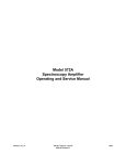 Model 572A Spectroscopy Amplifier Operating and Service Manual