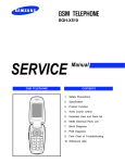 Samsung SGH-X510 service manual