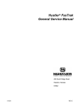 Hustler® FasTrak General Service Manual