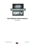 2004 SWINGER SERVICE MANUAL