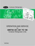 OPERATION AND SERVICE 69NT40--551--001 TO 199