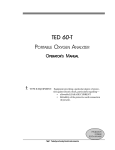 TED 60-T - Teledyne Analytical Instruments