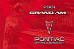 2001 Pontiac Grand Am Owners Manual
